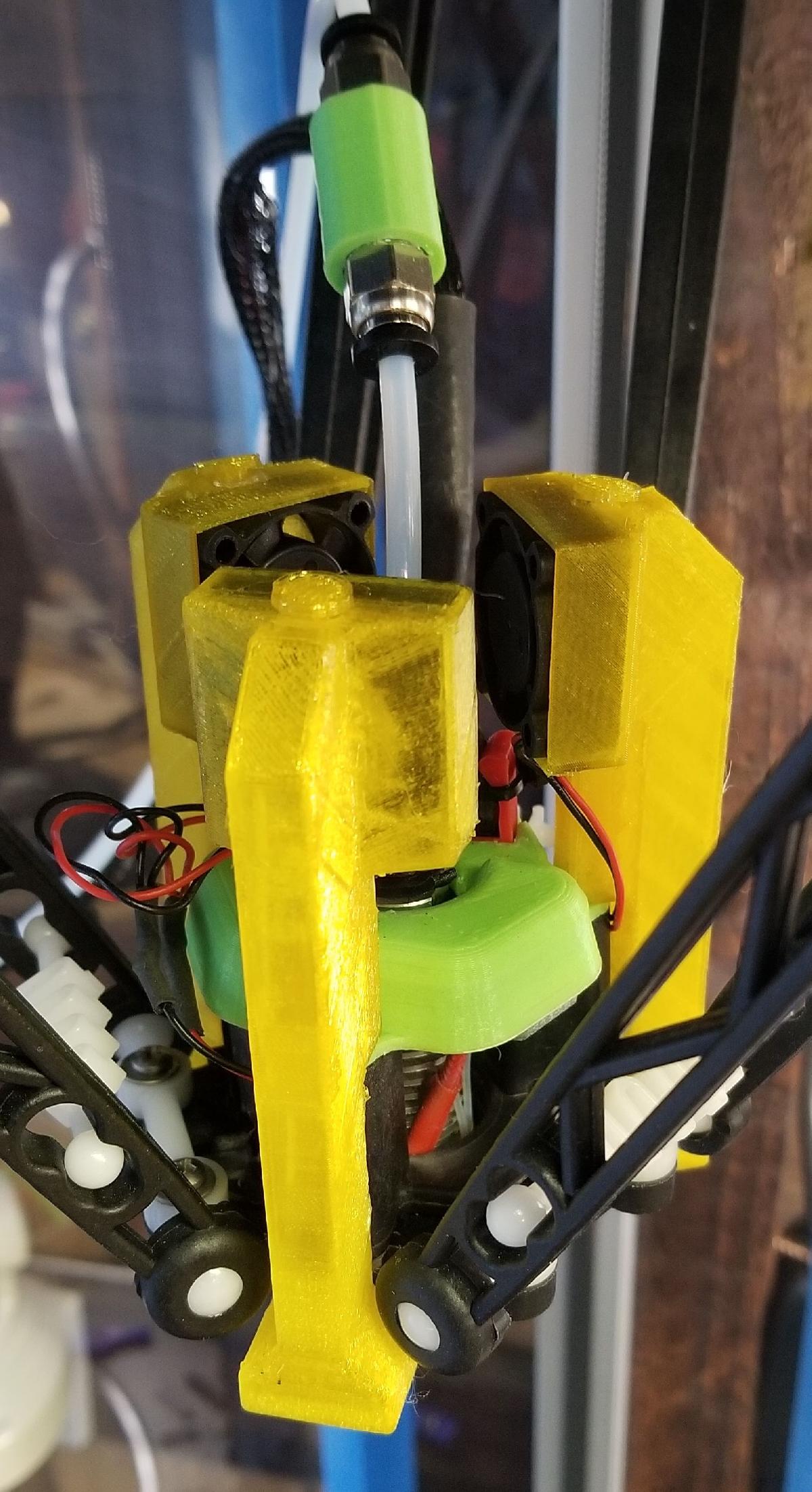 Suporte de Ventilador Slim Rostock Max V3/HE280, Leve, Arredondado