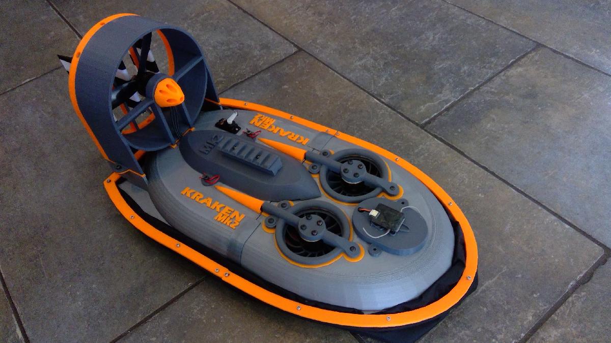 Hovercraft RC brushless Kraken Mk2