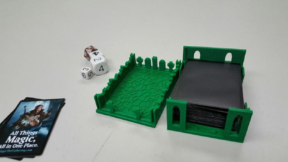 Caixa de Deck de Biblioteca/Cemiterio