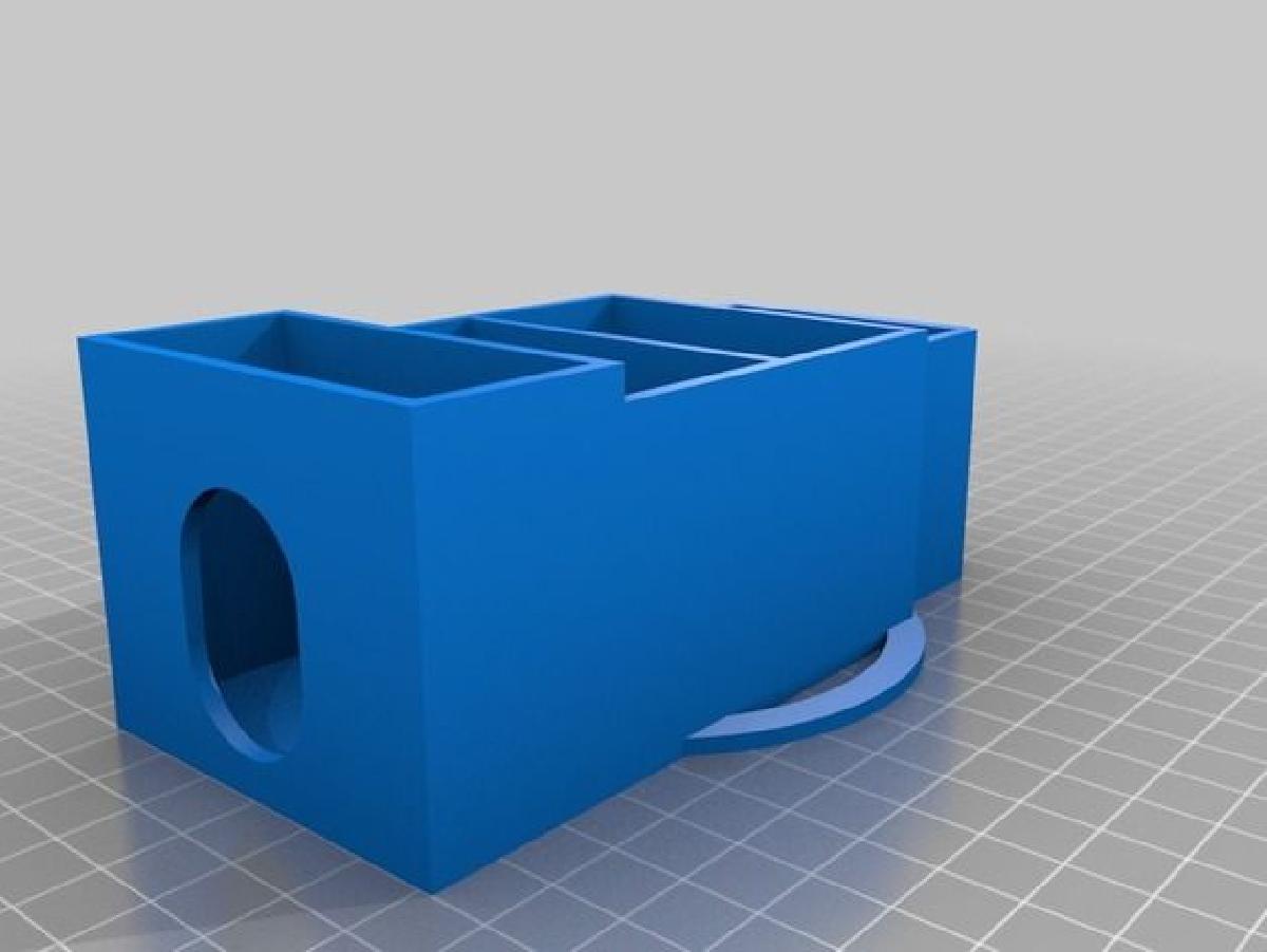 Suporte para controle remoto da sala de estar