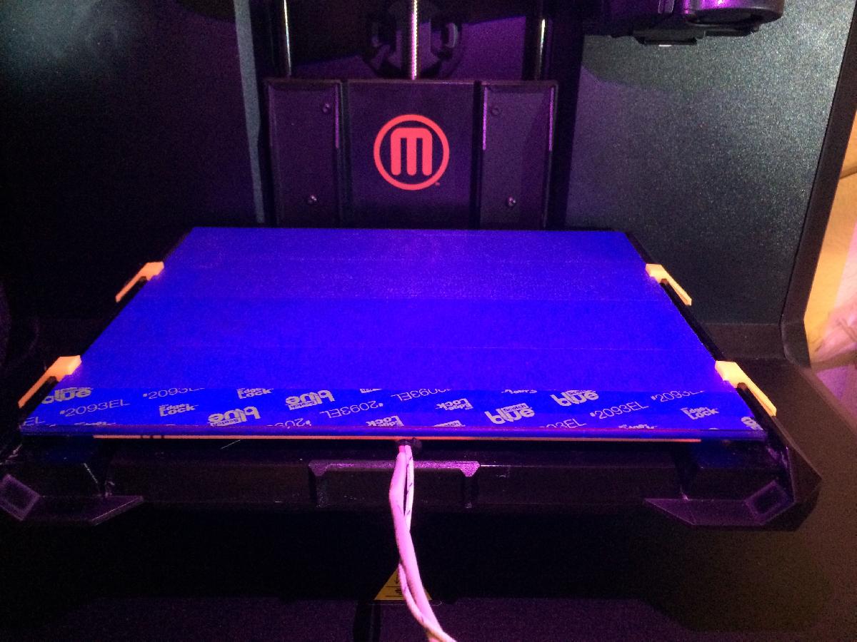 Cama de Impressao Aquecida Makerbot 5ª Geracao (HPB)