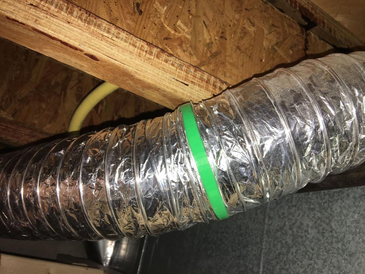 Acoplamento de mangueira do duto do secador