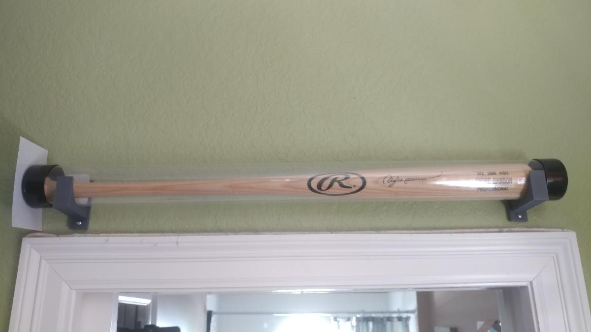 Suporte para bastao de beisebol para tubo de 3 polegadas
