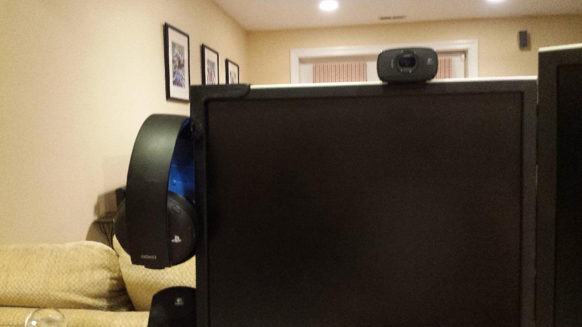 Monitor de manjedoura de fone de ouvido