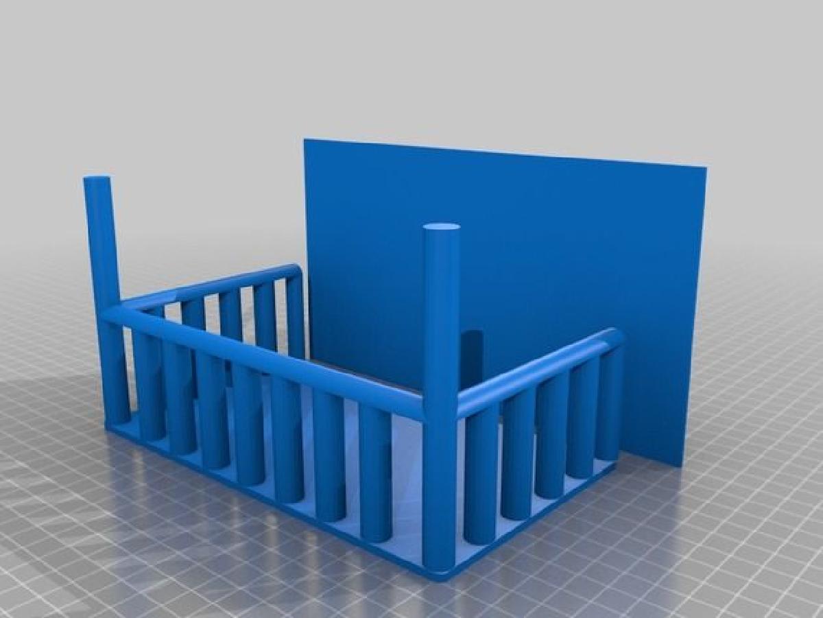 Projeto de casa de passarinho (varanda e corrimao)