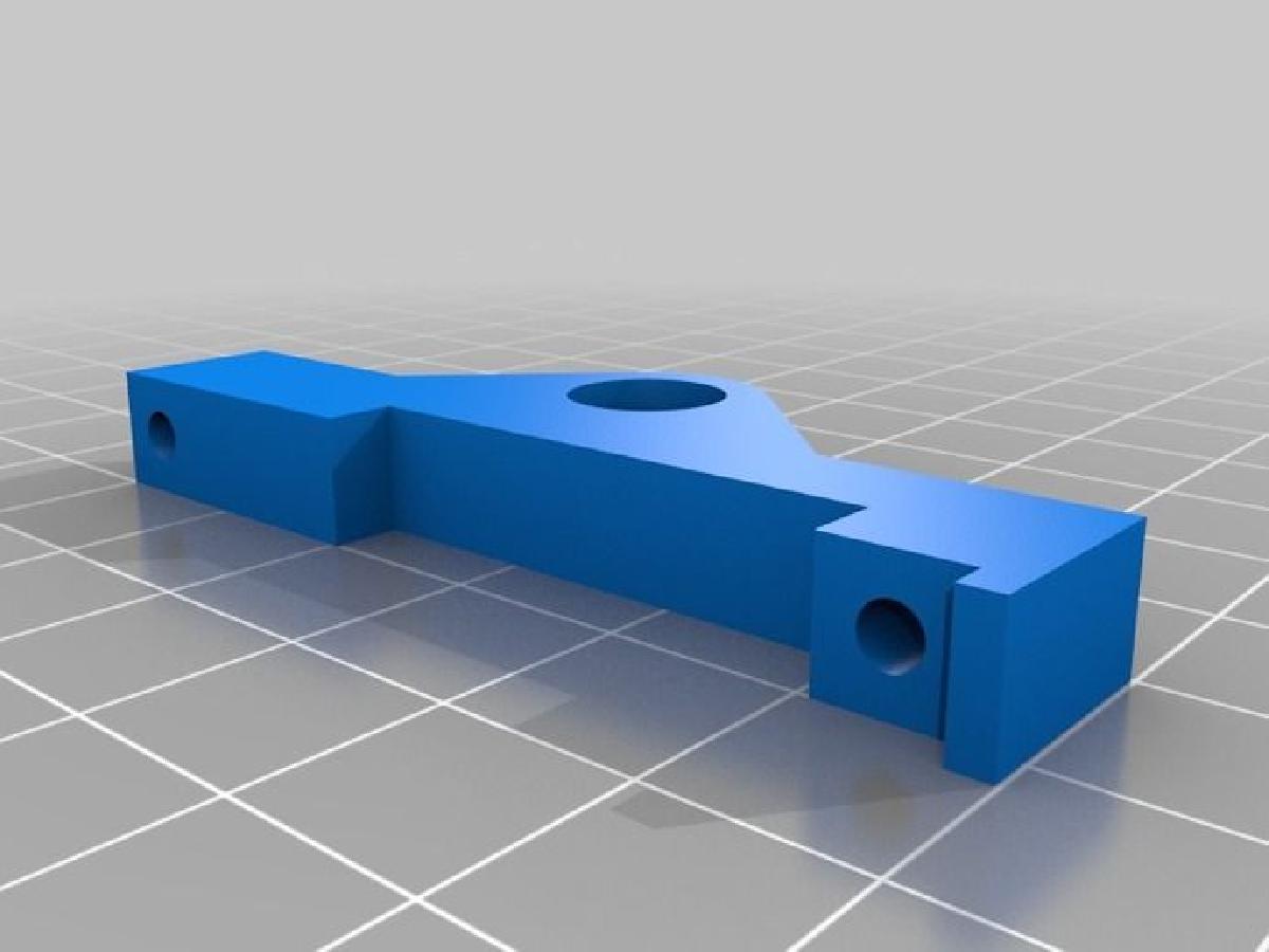 Suporte de Montagem Horizontal para LCD Prusa i3 Versao 2