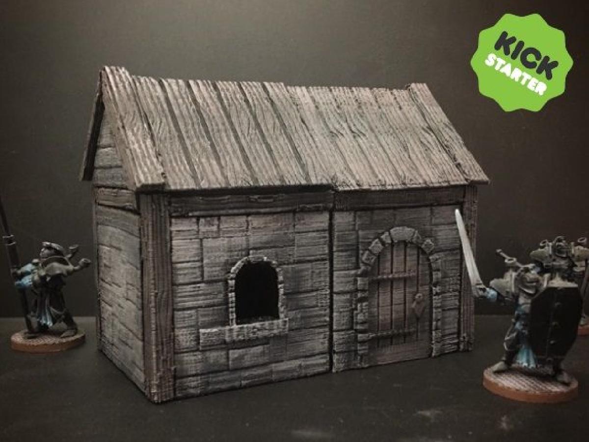 Z.O.D. Kit Casa Medieval (28mm/Escala heroica)