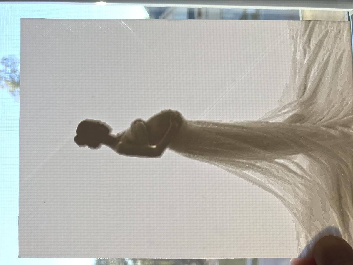 Lithophane personalizavel com Cura