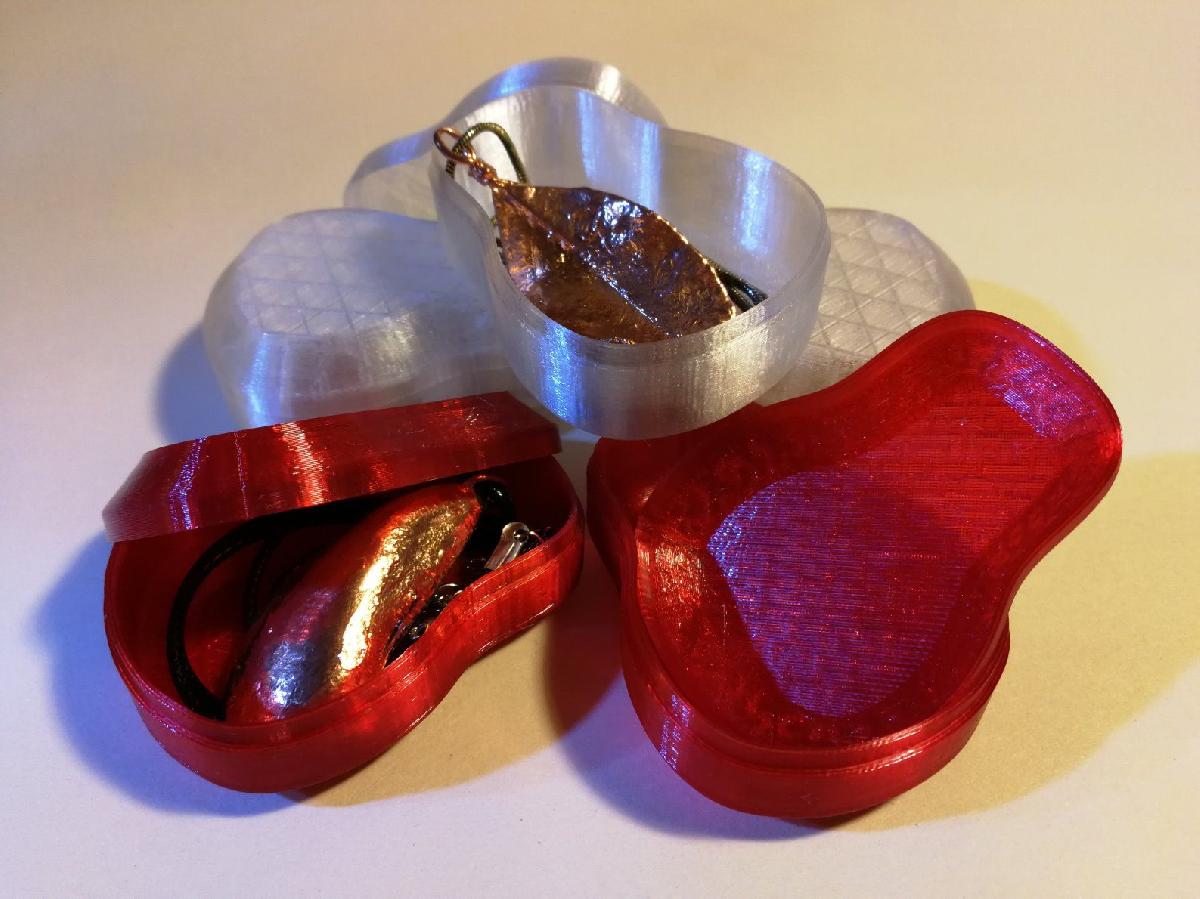 Caixas pequenas de joias