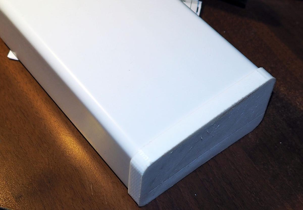 Tampa para dutos de ar retangulares 120x60 mm