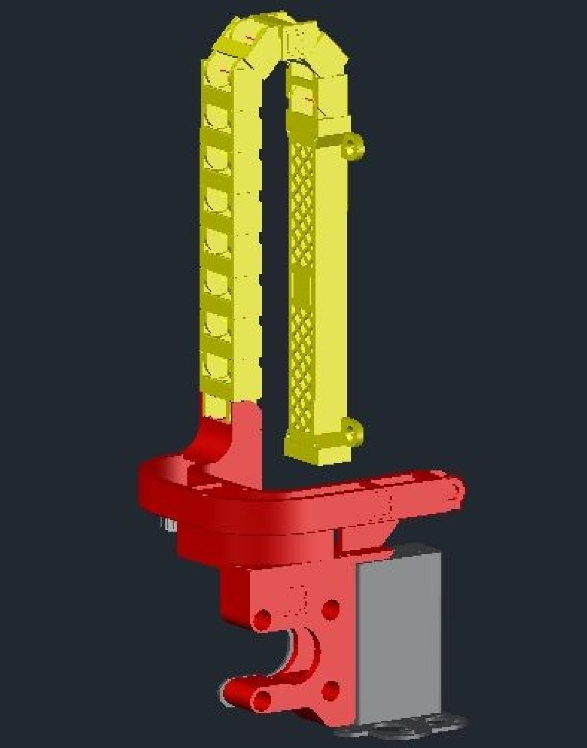 GEEETech i3B/C (versao METAL): Motor X Final