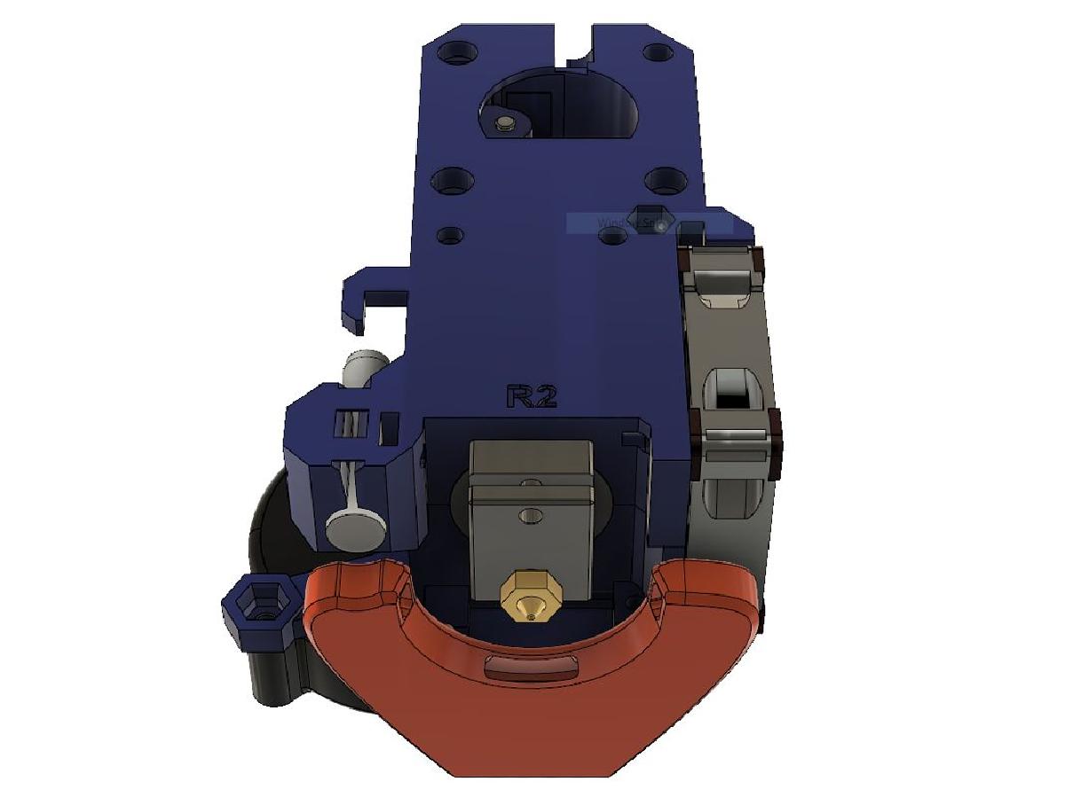 Duto de resfriamento de peca alternativo V2 para Prusa i3 MK3