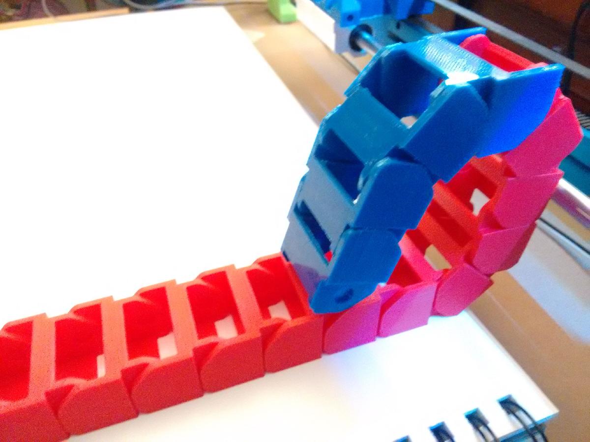 Cadeia de Cabo Grande Impressao no Local Comprimentos Variados (1 9 elos)