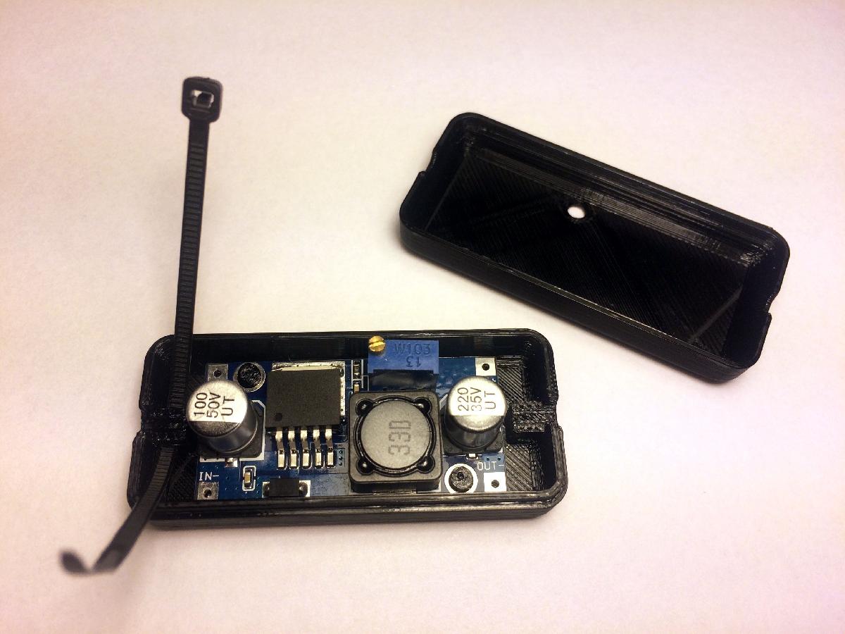 involucro do conversor DC buck LM2596/LM2577/XL6009