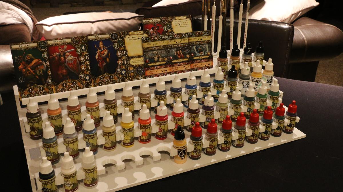 Estacao de Pintura em Miniatura