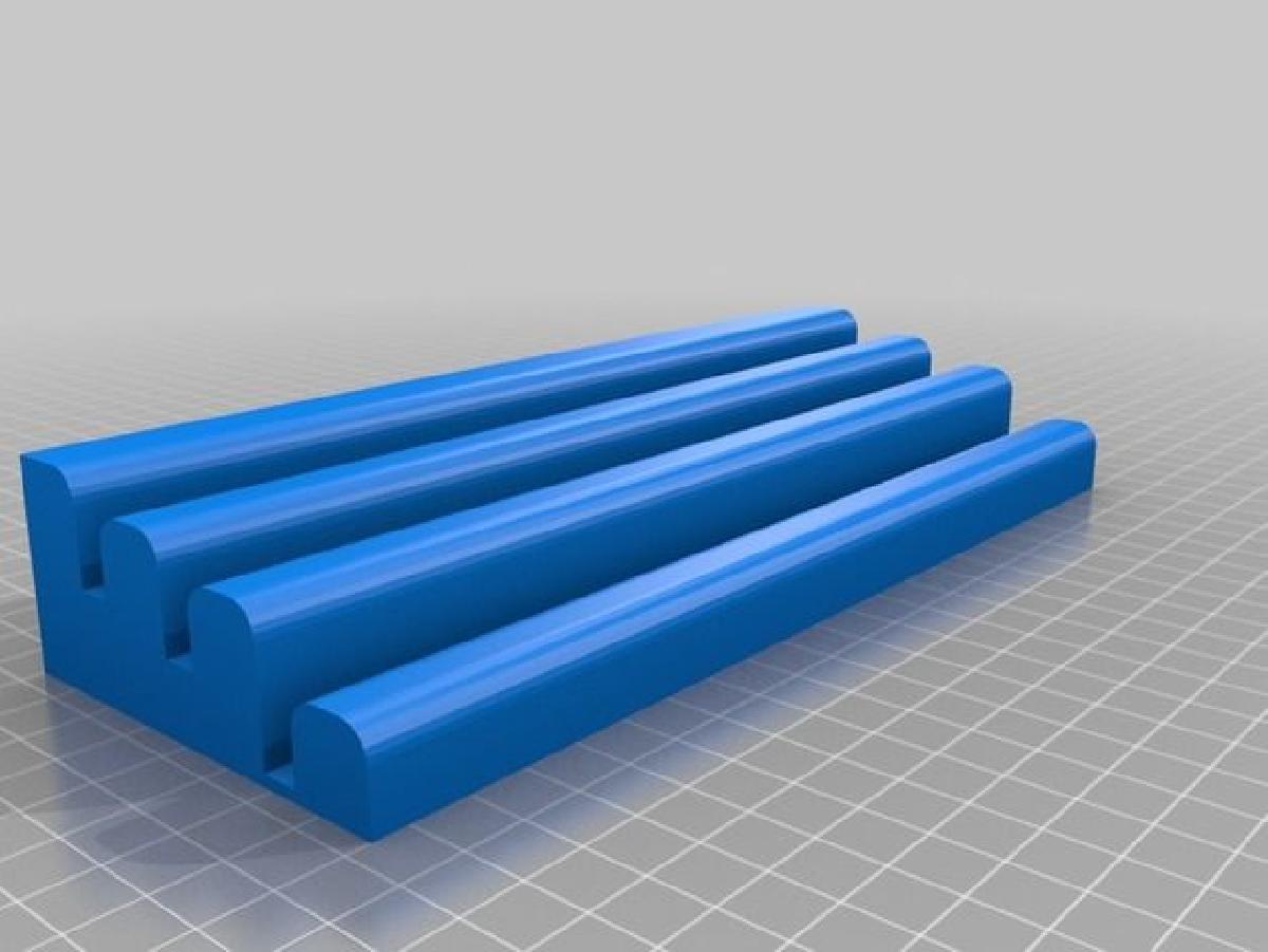 Suporte para pecas de Rummikub
