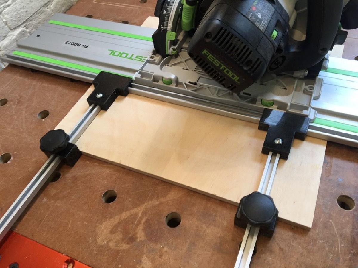 Guias paralelas para serra de trilho (Festool)