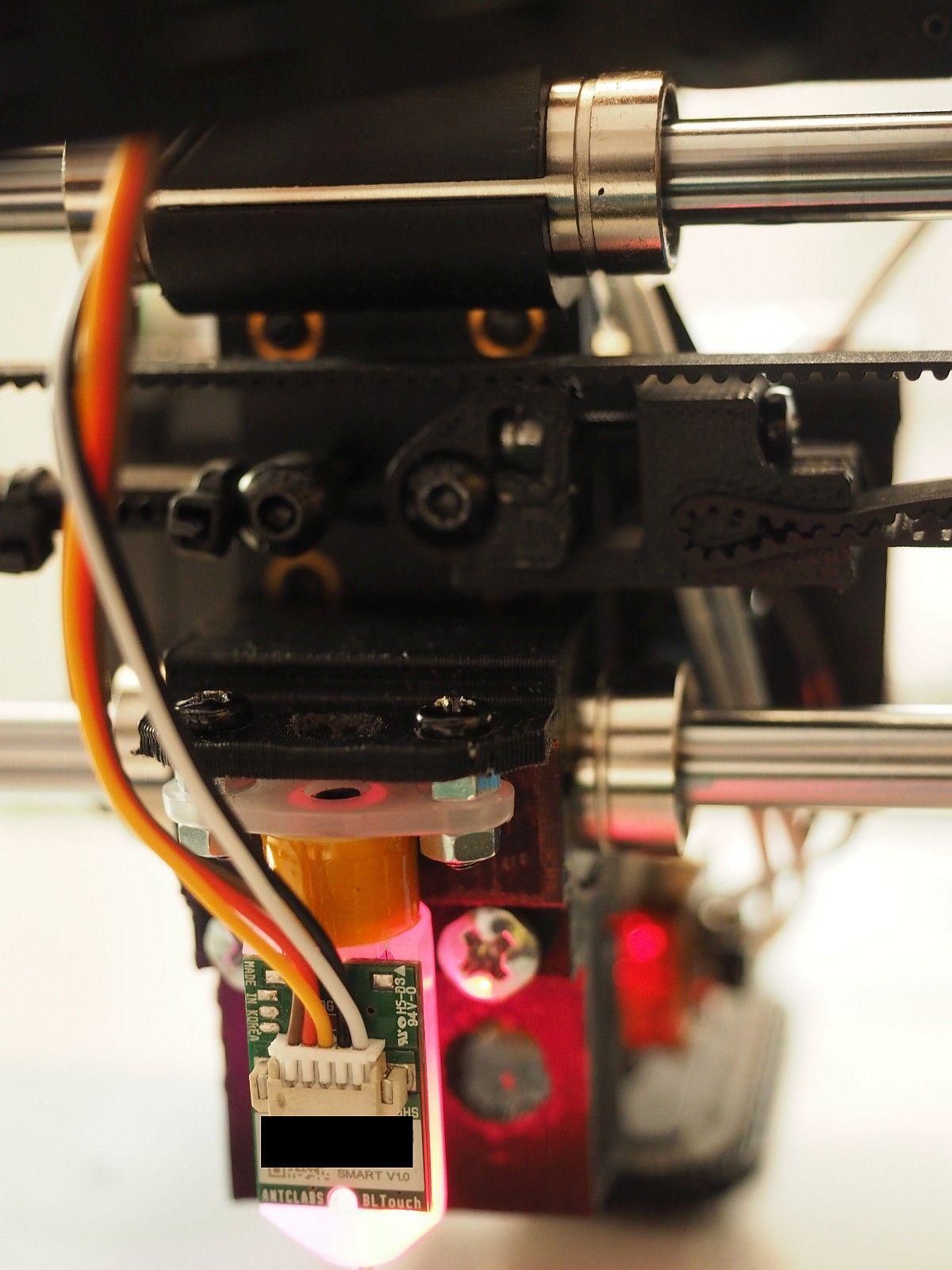 Suporte para BLTouch Wanhao i3 V2.1 (com LED)