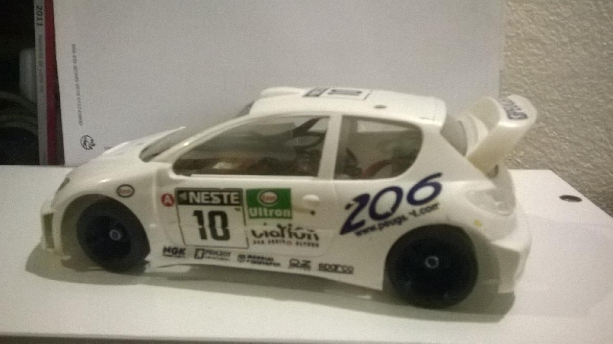 Kit de adaptacao Heller Mini z MR01 206 WRC 1/24