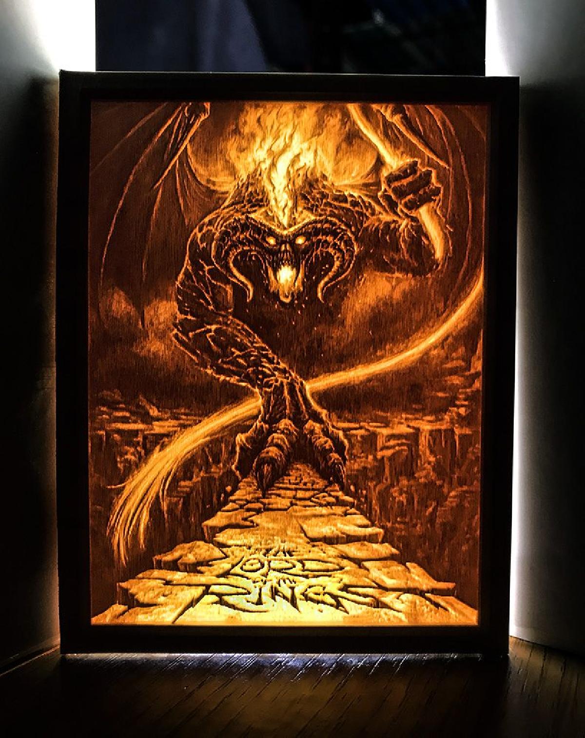 O Balrog   Senhor dos Aneis