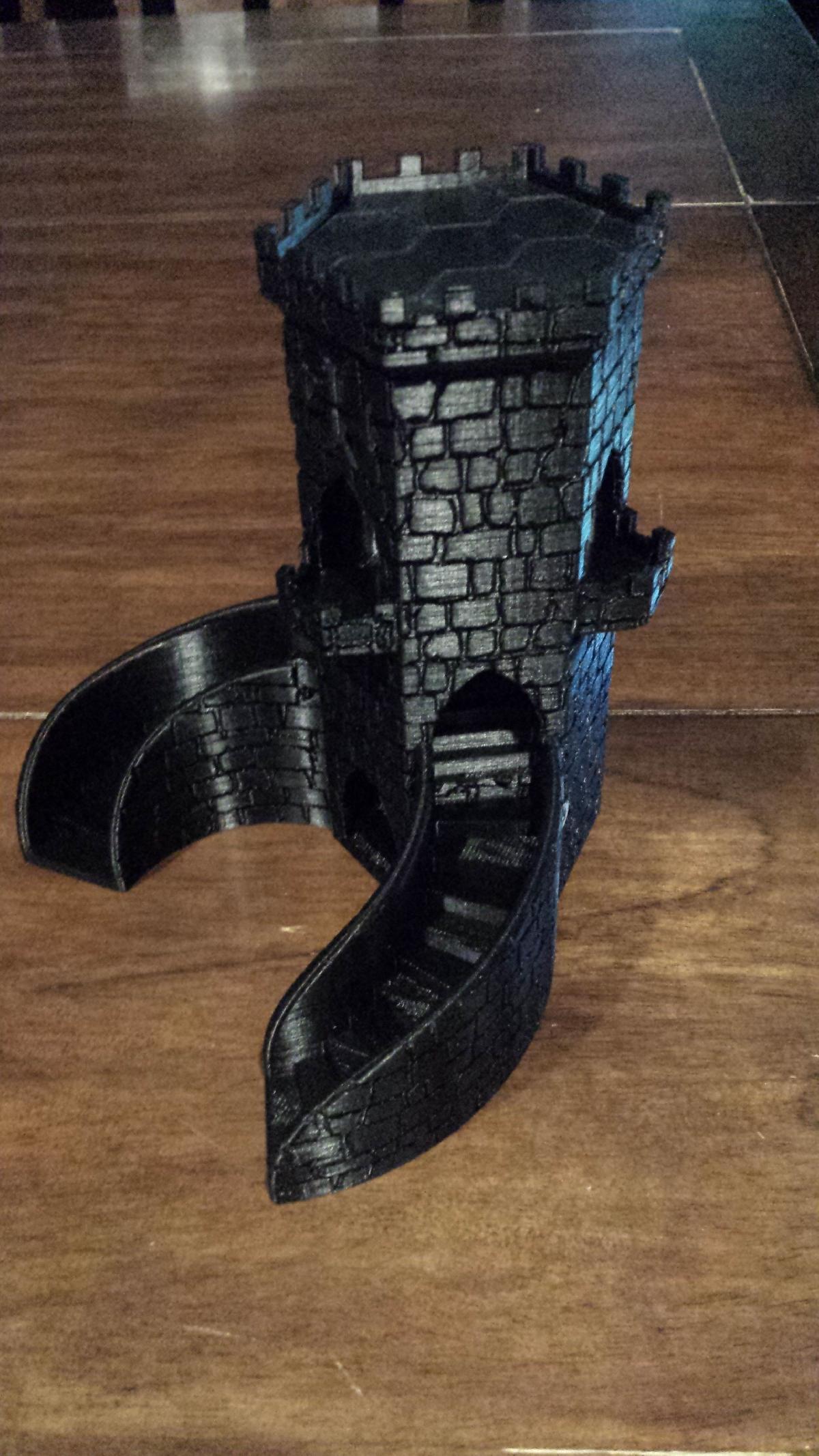 Torre de dados de três caminhos V.2