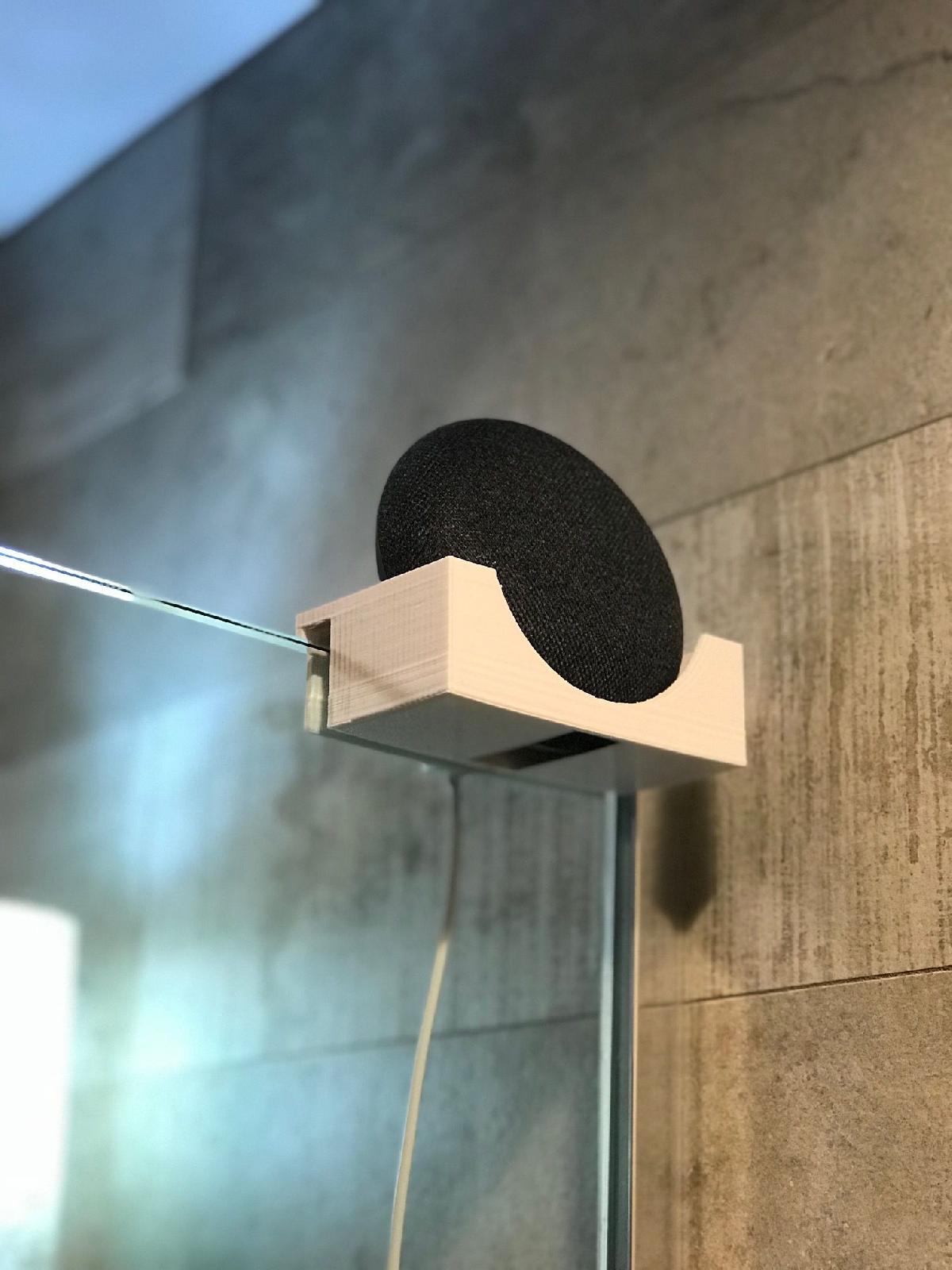Suporte para Porta de Chuveiro Google Mini