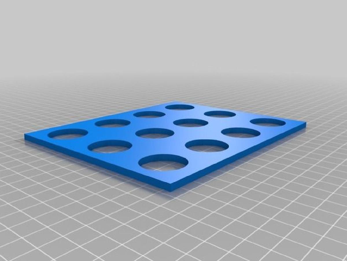 Bandejas de Armazenamento e Exibicao Miniatura de 25mm, 39mm e 50mm