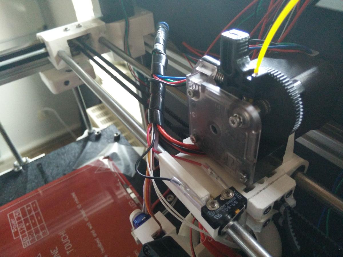 Suporte E3D Titan para Vulcanus V1 x carriage