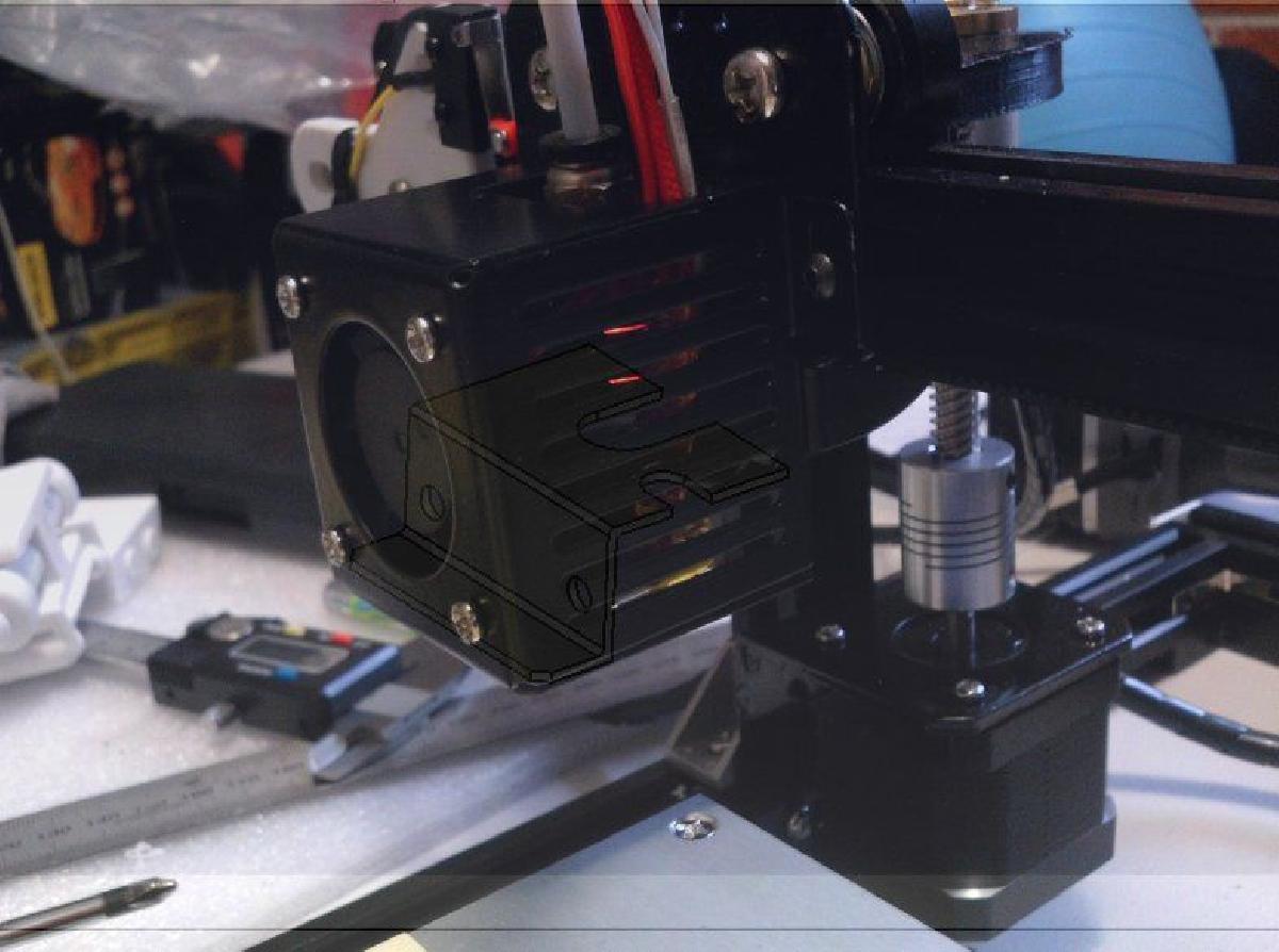 Defletor de Ar Tronxy X3
