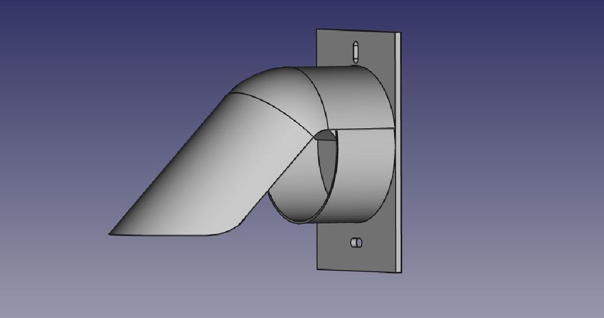 Luminaria de parede para lampada LED