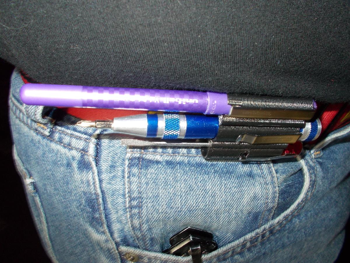 Suporte para chave de fenda/caneta (reformulado)