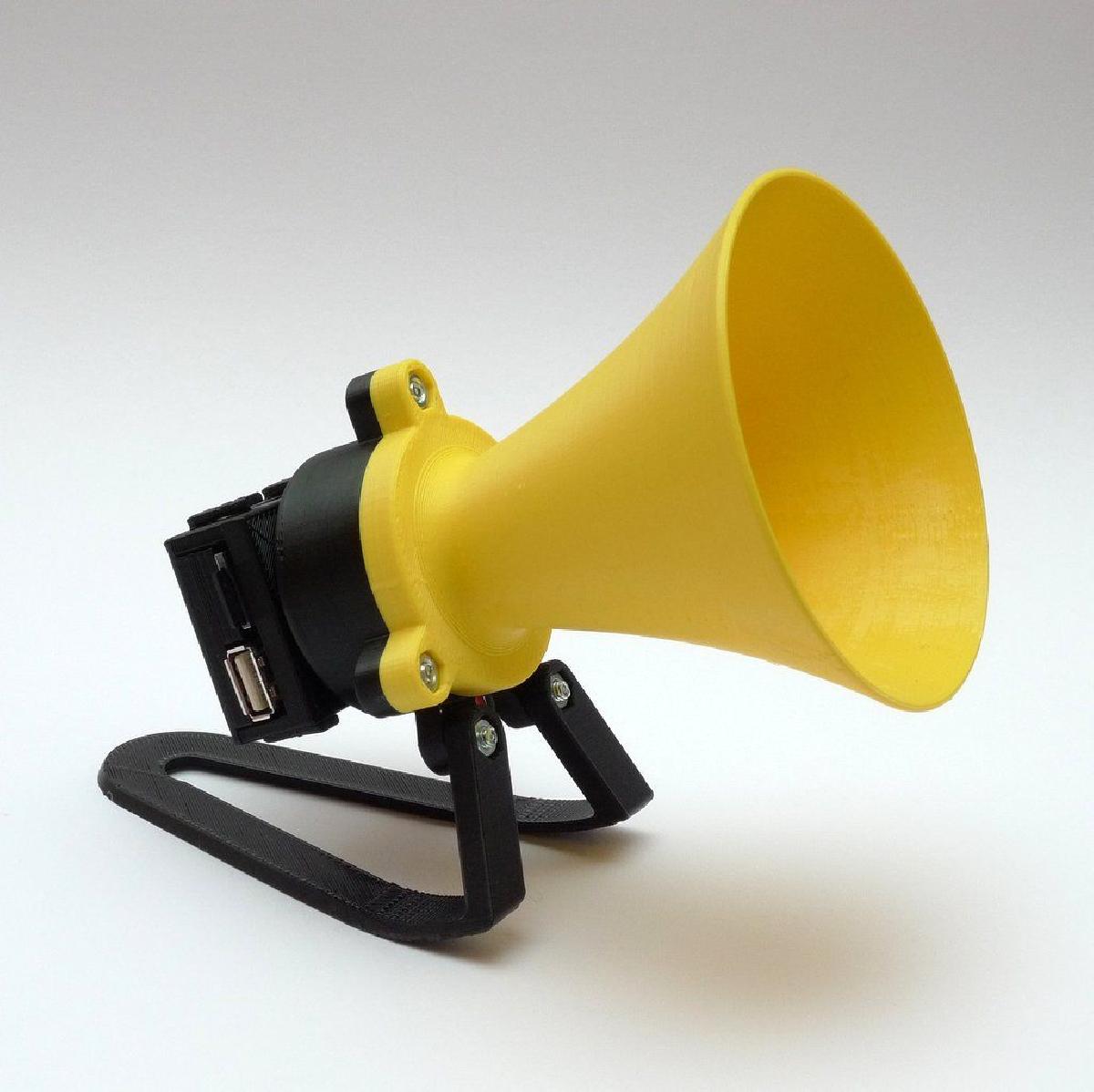 reprodutor de MP3 megafone