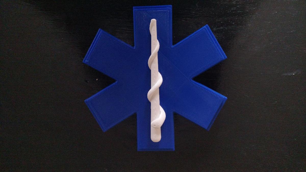 Estrela da Vida, Simbolo Medico