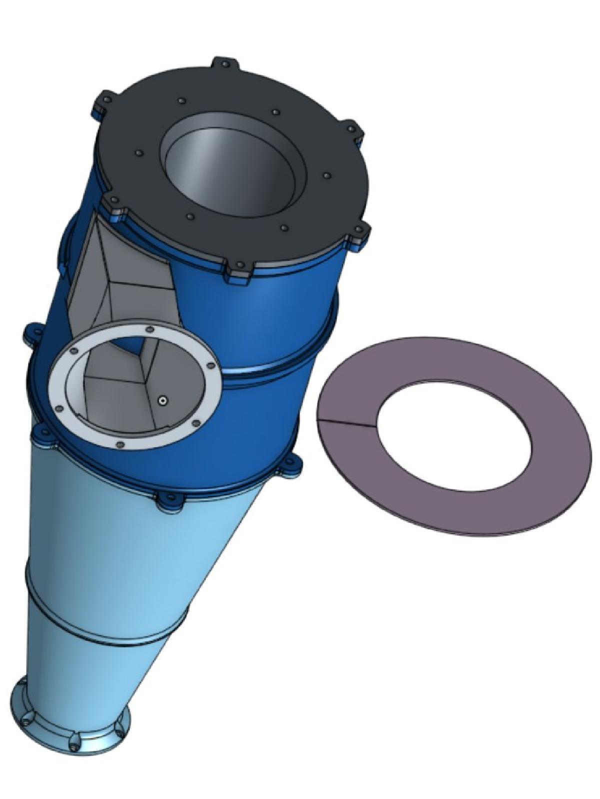 Separador de ciclone   design Pentz