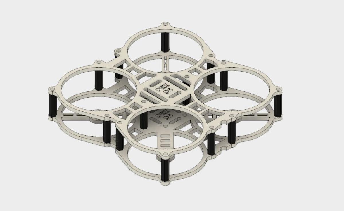 Quadricoptero micro FPV sem escovas 96mm PEX96