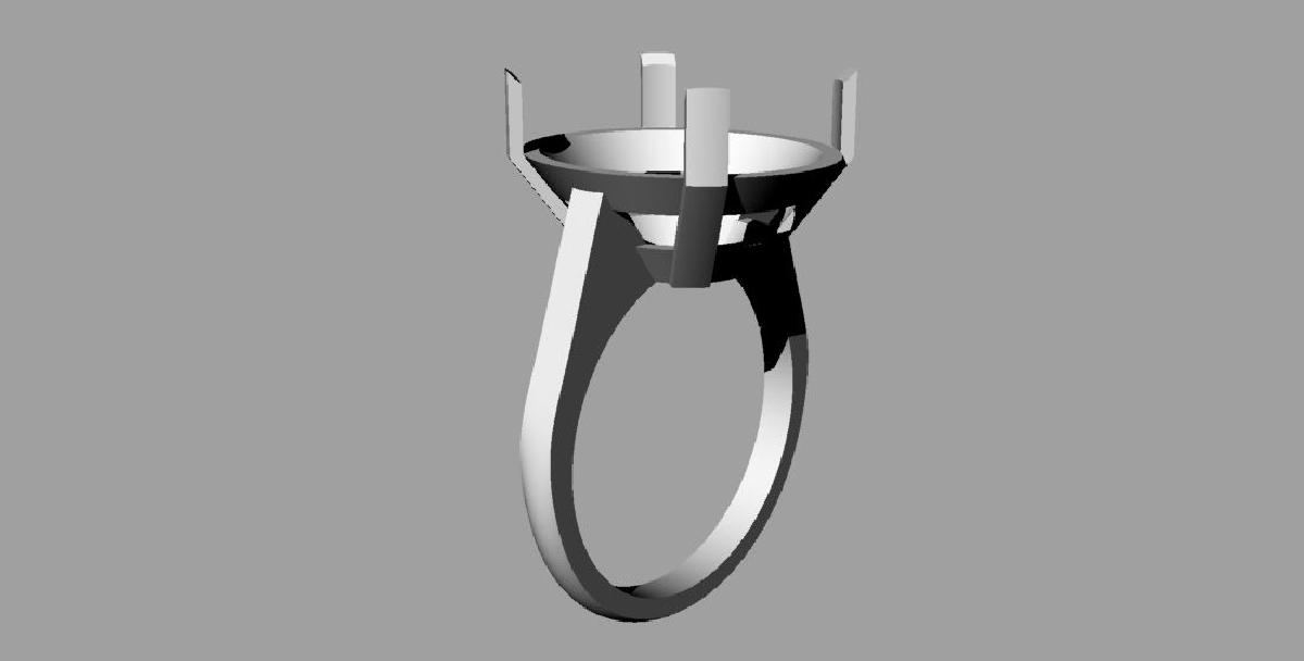 anel de pedra preciosa