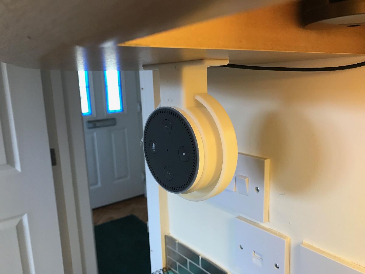 Echo Dot Doughnut   Armario de cozinha Hang Mount