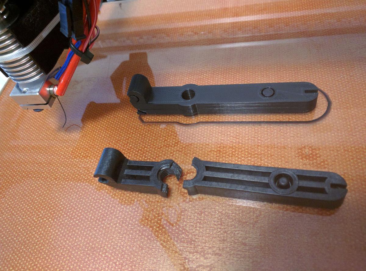 Alavanca do cilindro hidraulico da cadeira Herman Miller Aeron