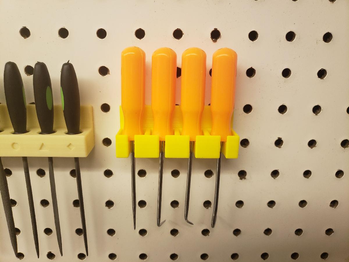 Conjunto de ganchos para painel perfurado