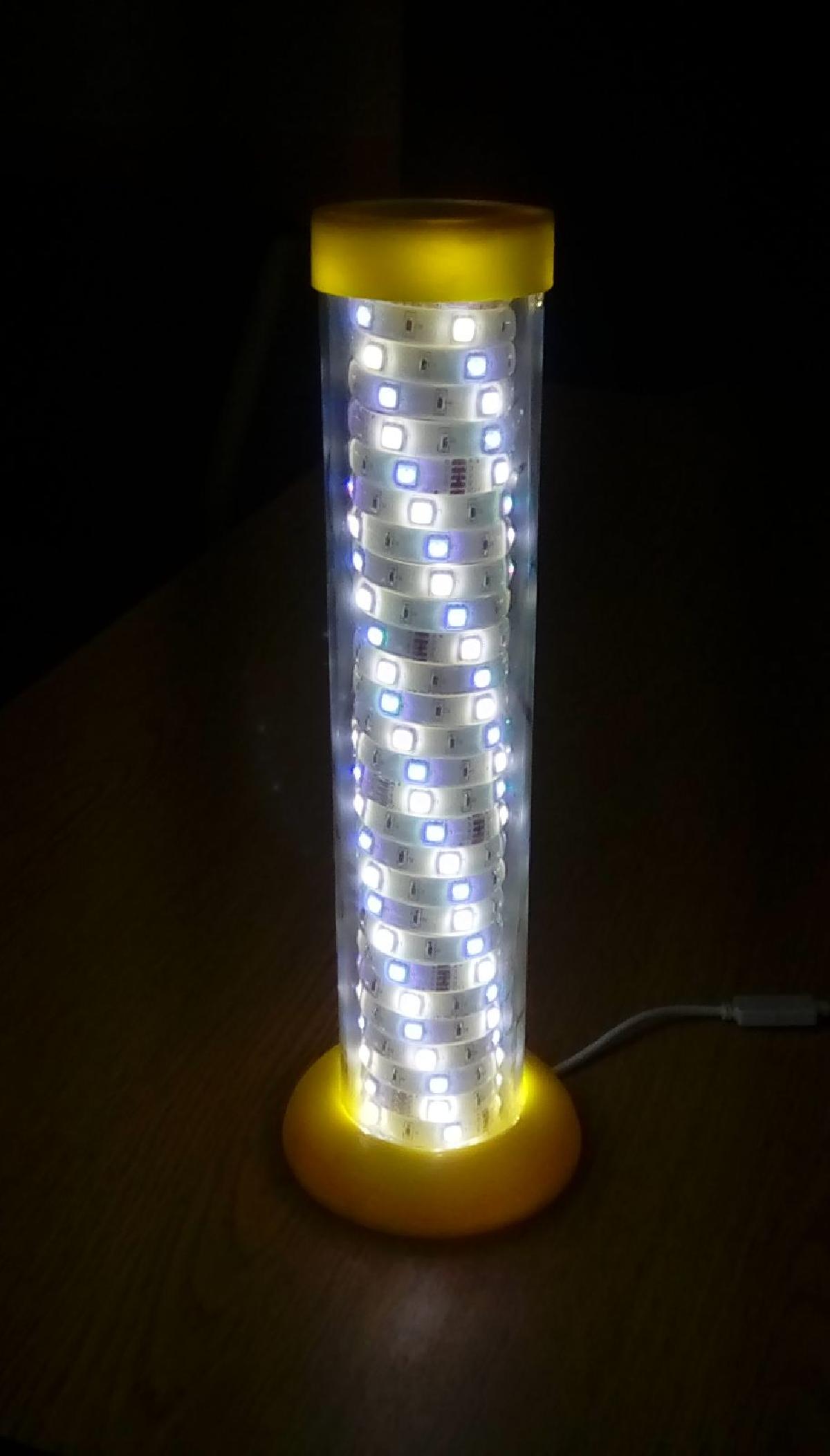 Base e Tampa de Lampada LED