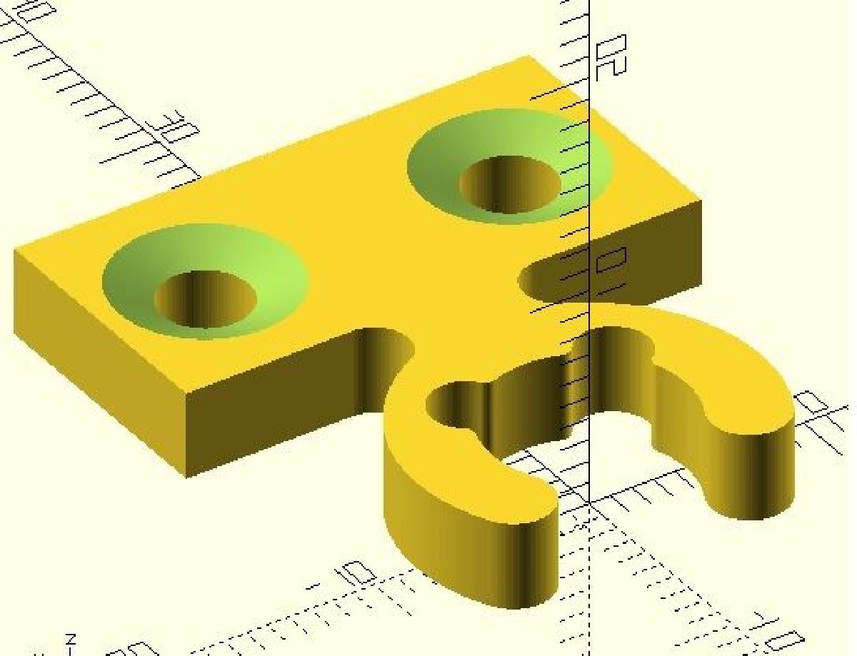 Suporte de ferramenta de encaixe parametrico