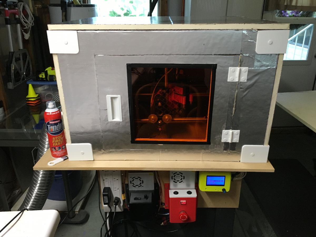 Enclosure a laser MPCNC