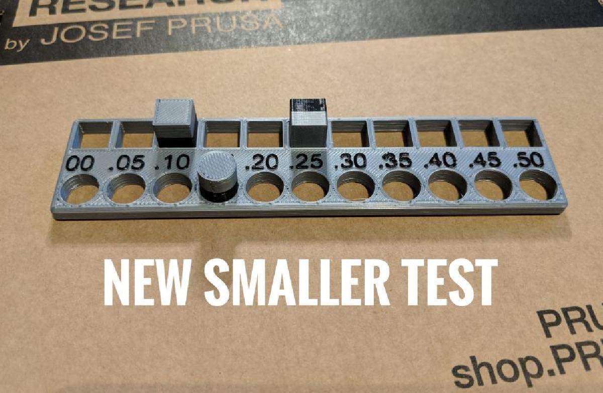 Teste de Tolerancia da Impressora