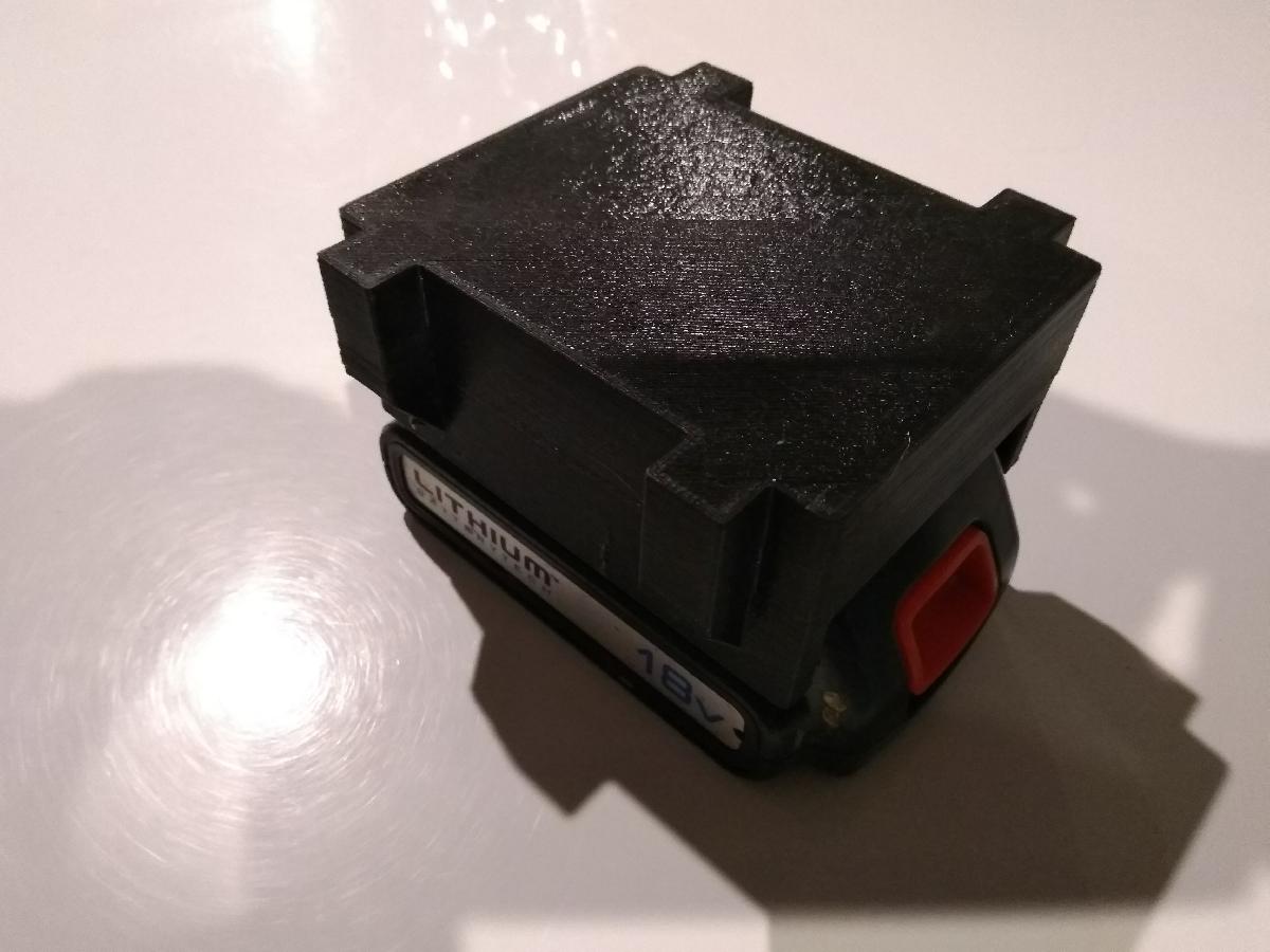 Capa do Adaptador Bateria de Litio Black Decker