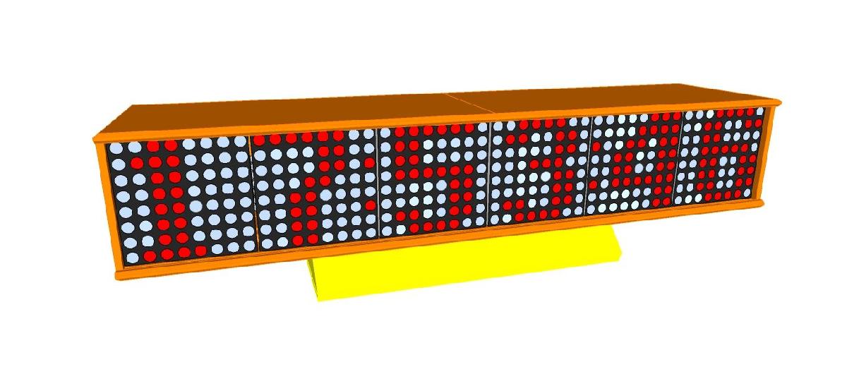 Estacao Meteorologica Barra de Matriz LED V1