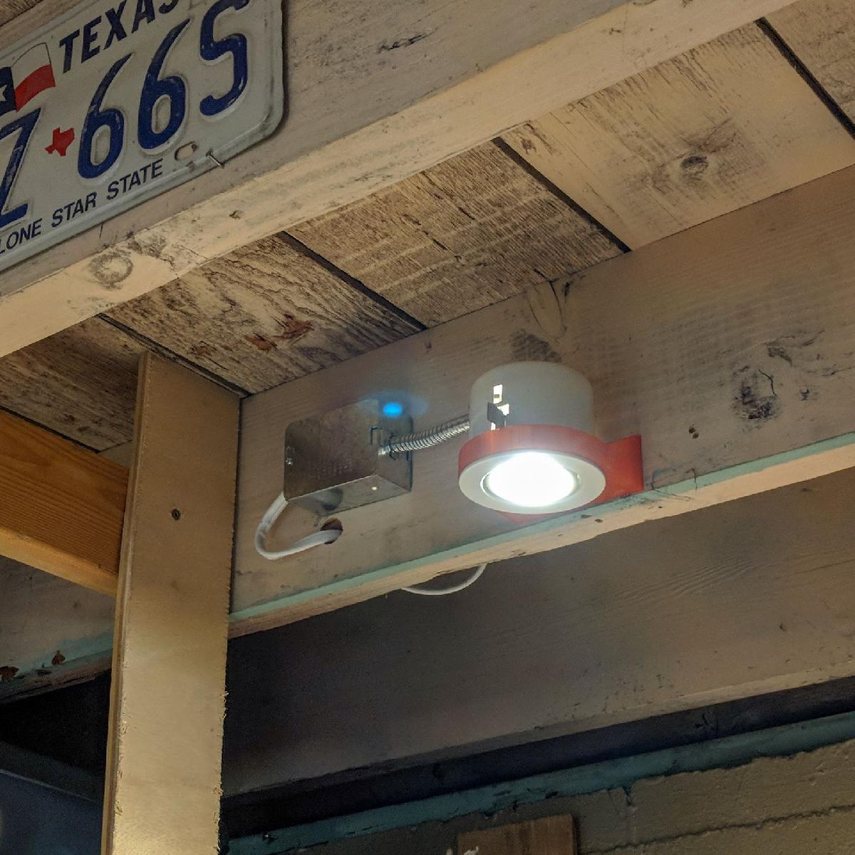 suporte para luz LED