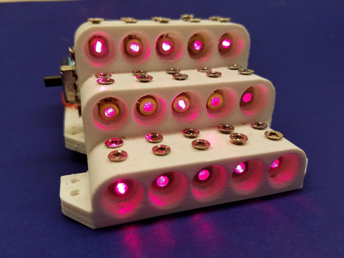 Suporte para 15 Lasers