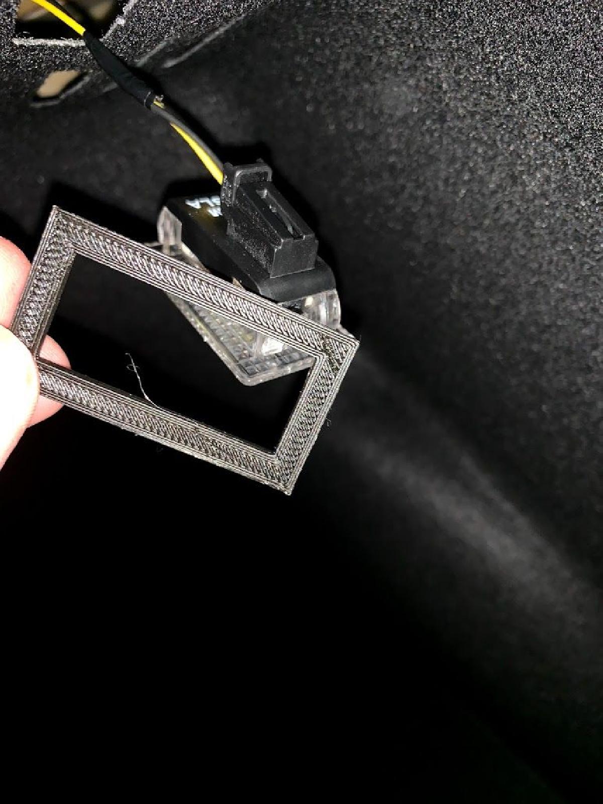 Suporte de LED do porta malas do Tesla Model 3