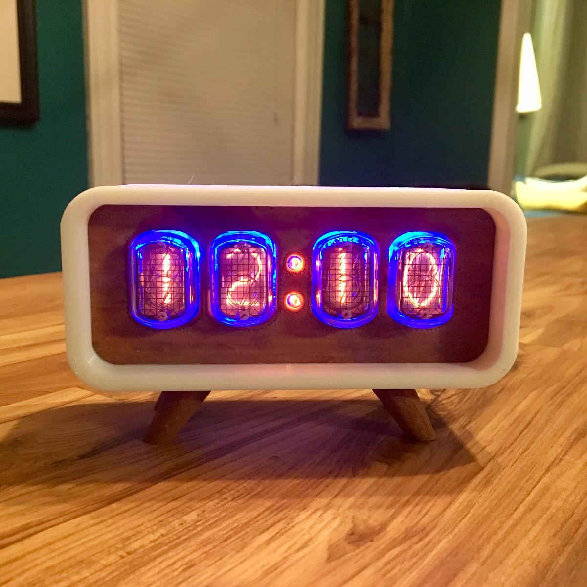 Estojo de relogio Nixie FunKlock