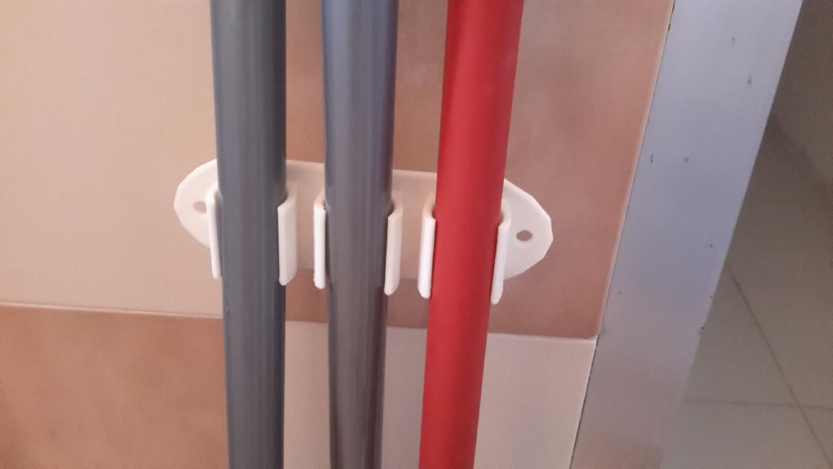 Suporte para vassoura